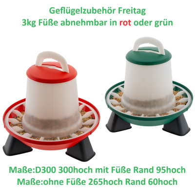 Geflügelfutterautomat 3.0kg