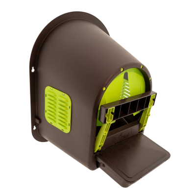 Preview: Legenest von vorne auf Sicht der Eierschublade