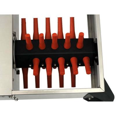 Rupfmaschine von oben
