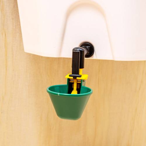 Ansicht mit Becken montiert