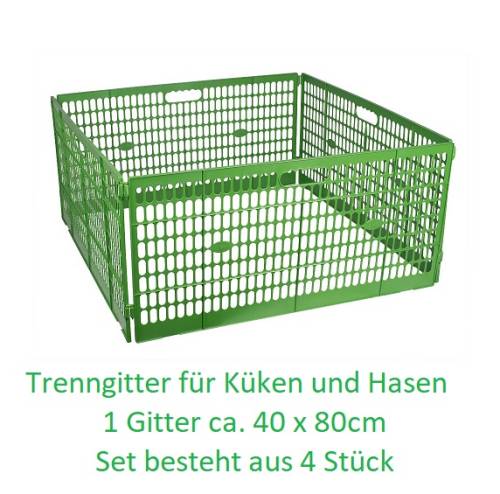 Trenngitter für Küken 4 Stück